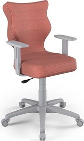 Młodzieżowe krzesło do biurka Duo Grey rozmiar 5 (146-176,5 cm)