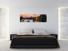 Obraz - statek na rejsie widokowym (170x50 cm)
