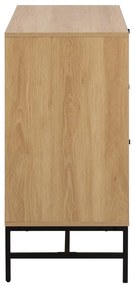 Komoda w dekorze dębu w naturalnym kolorze 81x80x40 cm Albany – Actona