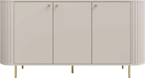 Komoda BOLLA 164,6 cm do Salonu Sypialni Odcienie beżu
