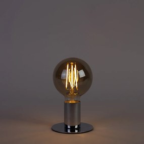 Zestaw 5 żarówek LED E27 z 3-stopniowym ściemnianiem, G95, szkło złote, 5W, 380lm, 2200K