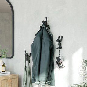 Ścienne plastikowe haczyki zestaw 3 szt. Buddy – Umbra