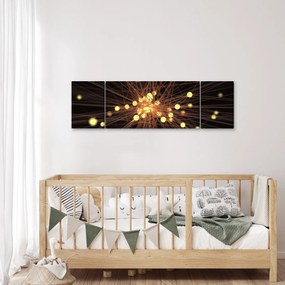Obraz abstrakcji (170x50 cm)