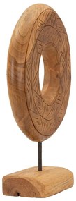 Drewniana figurka (wysokość 38 cm) Dorat – Mauro Ferretti