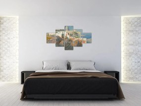 Obraz - William Stanley Haseltine, Santa Maria a Cetrella, Anacapri, reprodukcje (125x70 cm)
