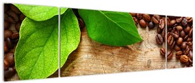 Obraz - Kawa (170x50 cm)