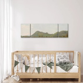 Obraz - Simon Denis,  View Near Naples, reprodukcje (170x50 cm)