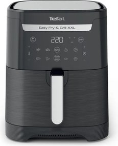 Czarna frytkownica beztłuszczowa Easy Fry &amp; Grill XXL EY801815 – Tefal