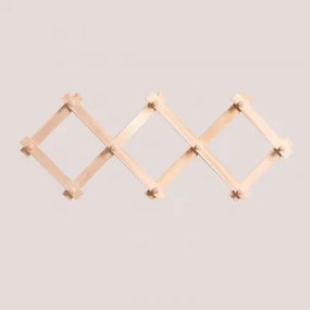 Wieszak Ścienny Z Drewna Ixi M - Sklum