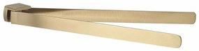 GEDY PI2388 Pirenei podwójny uchwyt obrotowy naręczniki 35 cm, złoty mat