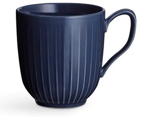 Ciemnoniebieski porcelanowy kubek Kähler Design Hammershoi, 330 ml