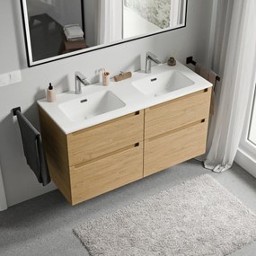 Badmöbel Set VIREO 120 cm mit Doppelwaschbecken