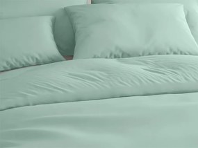 PrzytulneMieszkanie.pl PrzytulneMieszkanie.pl Bawełniana pościel LUX miętowa hotelowa kieszeń Rozmiar pościeli: 70 x 90 cm | 140 x 200 cm