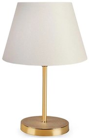 Lampa stołowa AYD 1xE27/60W/230V biały/złoty