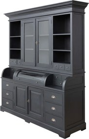 Kredens Brighton 204x56x217cm black