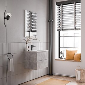 Szafka podumywalkowa AVA 60 cmZ ceramiczną umywalką