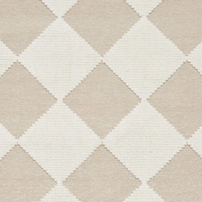 Biało-beżowy dywan odpowiedni do prania 160x230 cm Lyna Beige&amp;White – Think Rugs
