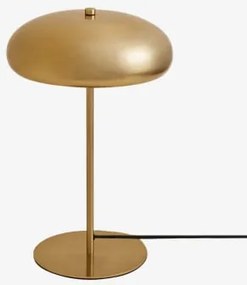 Lampa Stołowa Z Żelaza Hilma Złoto - Sklum