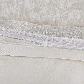 Pościel żakardowa Alabama beżowy, 140 x 200 cm, 70 x 90 cm