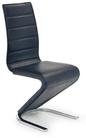 Krzesło K194 czarne/białe HALMAR