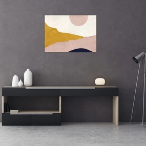 Obraz - Góry akwarelowe N⁰3 (70x50 cm)