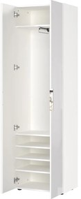 Biała szafa 59x197 cm Genova – Germania