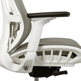 Fotel Biurowy Ergonomiczny Obrotowy SKY Beżowy Nowoczesny