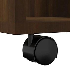 Kontener Do Biurka W Kolorze Brązowego Dębu T6-S29