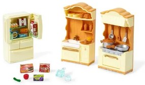 Zestaw Sylvanian Families - kuchnia z lodówką