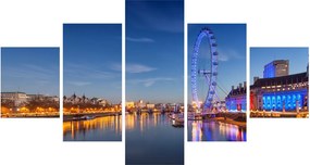 Obraz London Eye (125x70 cm)