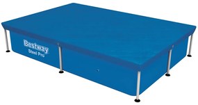 Przykrycie na basen stelażowy 221 x 150 cm BESTWAY