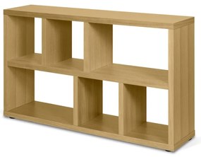 Regał w dekorze dębu 150x83 cm Berlin – TemaHome