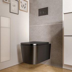 Miska WC wisząca bez kołnierza LAVOA