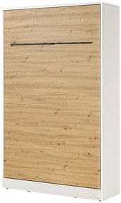 Pionowy otwierany półkotapczan dąb + czarny 120x200 F8-H10