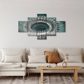 Obraz fontanny (125x70 cm)