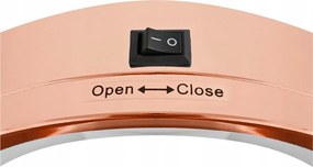 Lusterko Do Makijażu PREMIUM Kosmetyczne POWIĘKSZAJĄCE 10X Podświetlane LED