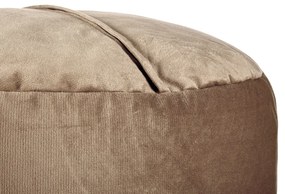 Pufa obita aksamitem, Ø 60 cm