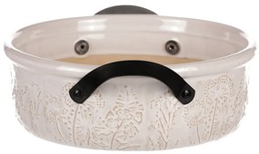 Osłonka na kwiaty  Flores, 29 x 8 x 24 cm, ceramika