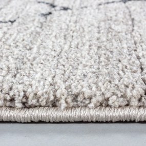 Dywan poliestrowy Berber beżowy 240 cm x 340 cm