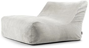 Kremowy sztruksowy worek do siedzenia Sofa Lounge – SLOWDOWN