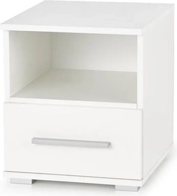 Nocna szafka lines biała sn1 G9-T57