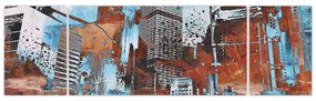 Obraz - Wieżowce (170x50 cm)