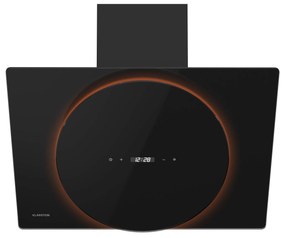 Klarstein Eclipse 60cm 542m³/h Okap Przyścienny Skośny Czarny