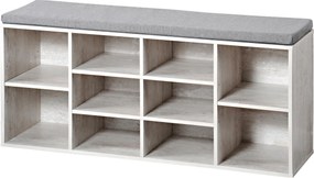 Szafka na buty z siedziskiem, 103,5 x 29,5 x 48 cm