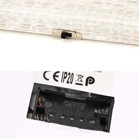 Obraz podświetlany - słońce za oknem, 1 LED, 30 x 40 cm