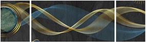Obraz - Abstrakcja (170x50 cm)