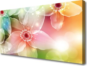 Obraz drukowany na płótnie Kwiatowa Impresja Artystyczna
