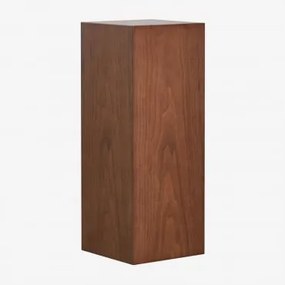 Kwadratowy Postument 25x25 Cm Z Mdf Fleuri Wenge - Sklum