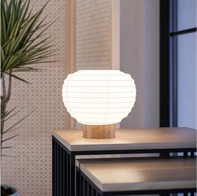 Eglo 44067 - Lampa stołowa SUMMERHILL 1xE27/40W/230V biała/beżowa