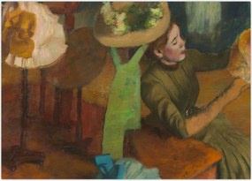Obraz - Edgar Degas, The Millinery Shop, reprodukcje (70x50 cm)